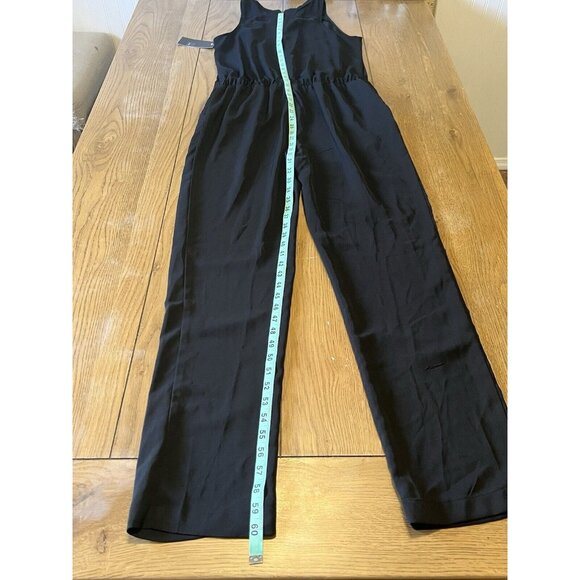 Mossimo Jumpsuit Ebony Size Medium Career Professional Preppy Beach Travel Light - Picture 4 of 16